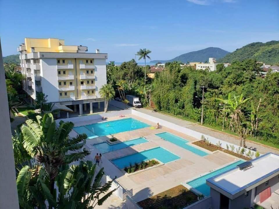 Varanda Gourmet, 05 Piscinas, Elevador E Wi-Fi No Condominio Passaredo Ubatuba Exterior photo